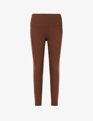 NEW Women Lululemon Align High-Rise Pant 25 Roasted Brown Size 4