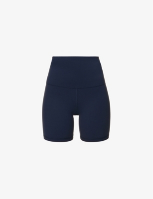 Lululemon Womens True Navy Align High-rise Stretch-jersey Shorts In True Navy