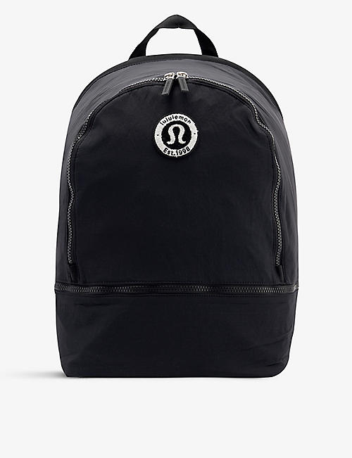 LULULEMON: City Adventurer logo-appliqué recycled-nylon backpack