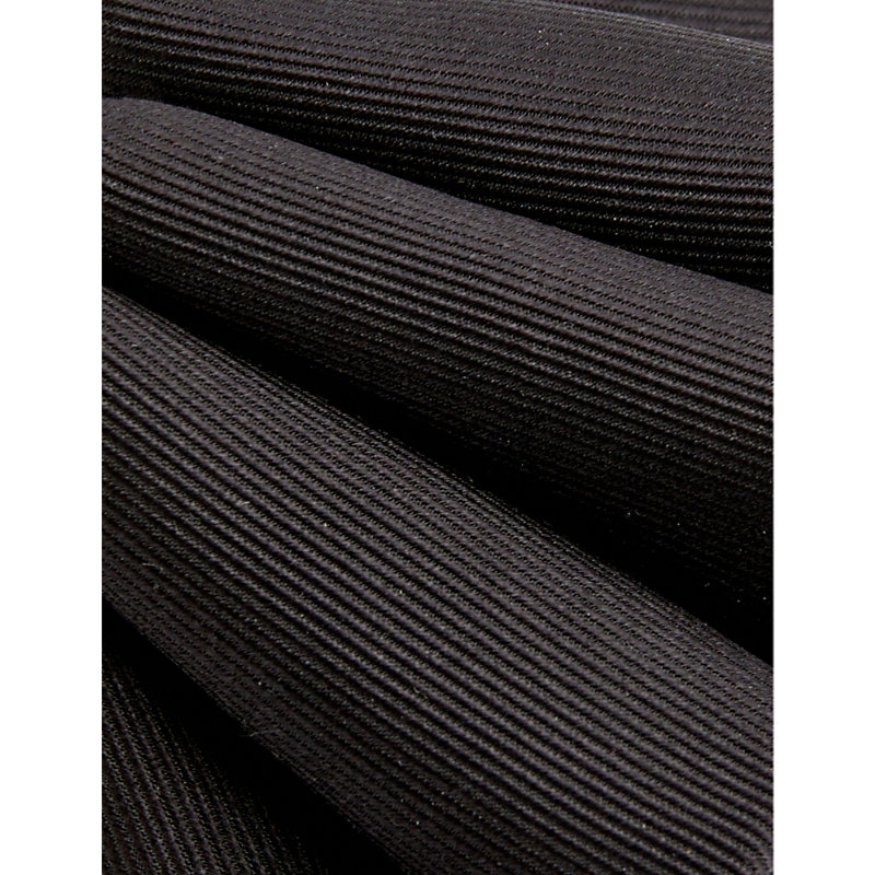 Shop Givenchy Men's Black Logo-placket Narrow Silk Tie