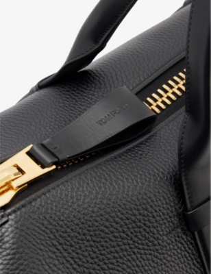 Tom Ford Men's Buckley Holdall Leather Bag In Black | ModeSens