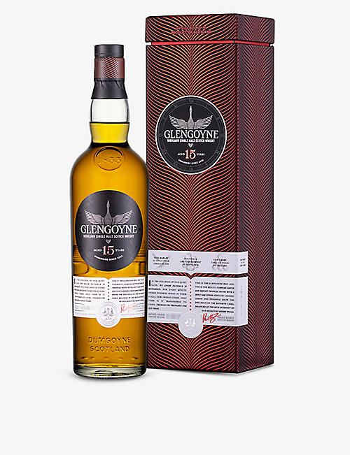 GLENGOYNE: 15-year-old single-malt Scotch whisky 700ml
