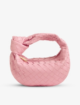 BOTTEGA VENETA - Mini Jodie Intrecciato leather top-handle bag ...