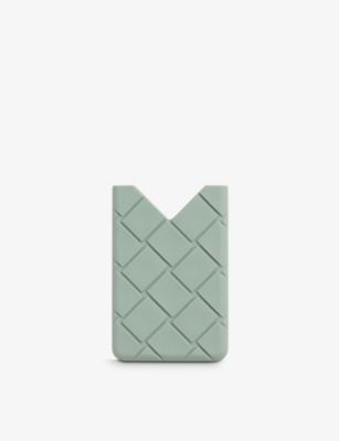 BOTTEGA VENETA - Intrecciato silicone card holder | Selfridges.com