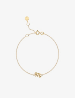 The Alkemistry Scorpio Zodiac 18ct Recycled Yellow Gold Bracelet