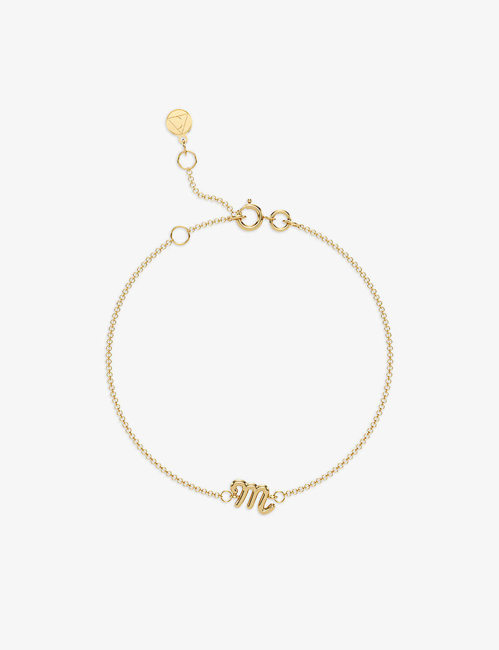 The Alkemistry Scorpio Zodiac 18ct Recycled Yellow Gold Bracelet