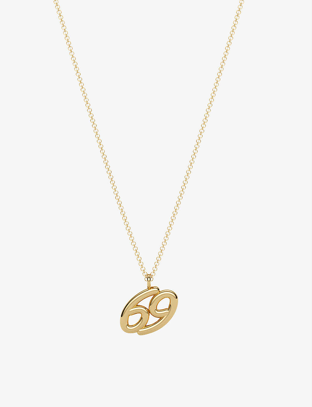 The Alkemistry Cancer Zodiac 18ct Yellow-gold Necklace