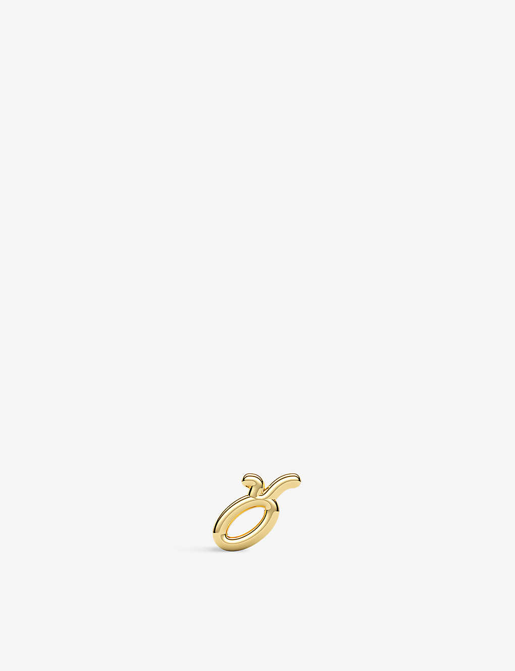 The Alkemistry Taurus Zodiac 18ct Recycled Yellow-gold Single Stud Earring