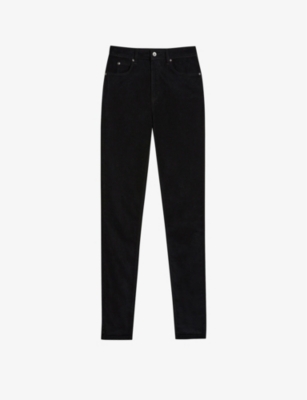 TED BAKER - Livviah skinny high-rise stretch-velvet jeans | Selfridges.com