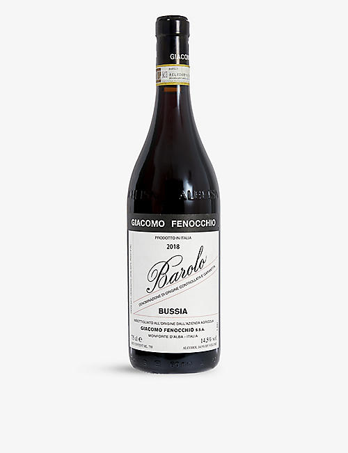 PIEDMONT：Giacomo Fenocchio 2018 Barolo Bussia 葡萄酒 750 毫升
