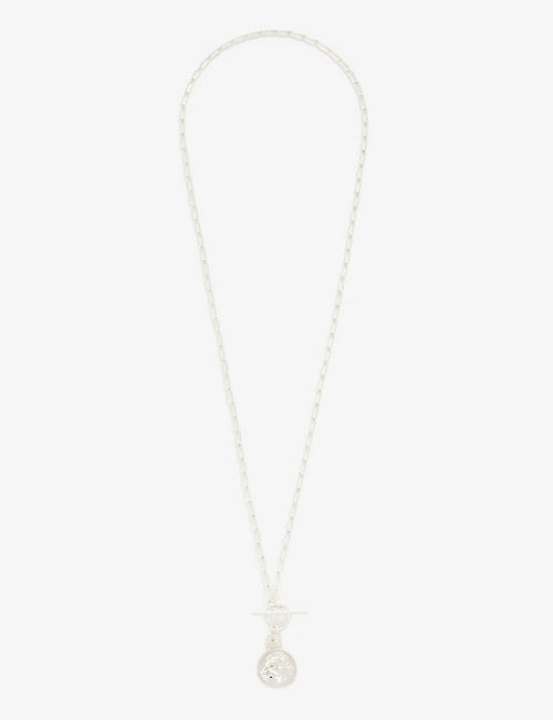 A SOUTH LONDON MAKERS MARKET: Mikaela Lyons Toggle Coin sterling-silver chain necklace