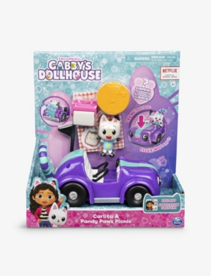 GABBYS DOLLHOUSE: Carlita and Pandy Paws Picnic playset