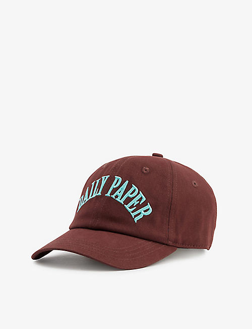 DAILY PAPER: Hoeso logo-embroidered cotton baseball cap