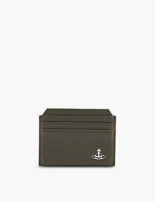 VIVIENNE WESTWOOD: Milano grained leather card holder