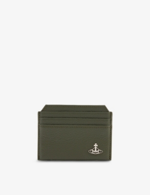 VIVIENNE WESTWOOD Milano grained leather card holder