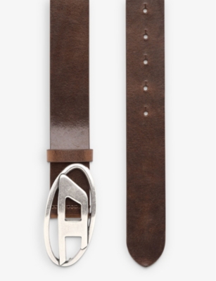 Diesel Cintura In Pelle Con Fibbia A D In T2348