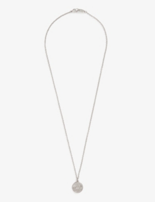 Off-White c/o Virgil Abloh 'Off' Cross Pendant Necklace - Silver