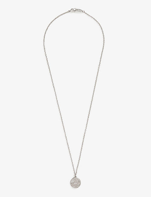 VIVIENNE WESTWOOD: Richmond silver-toned plated brass pendant necklace