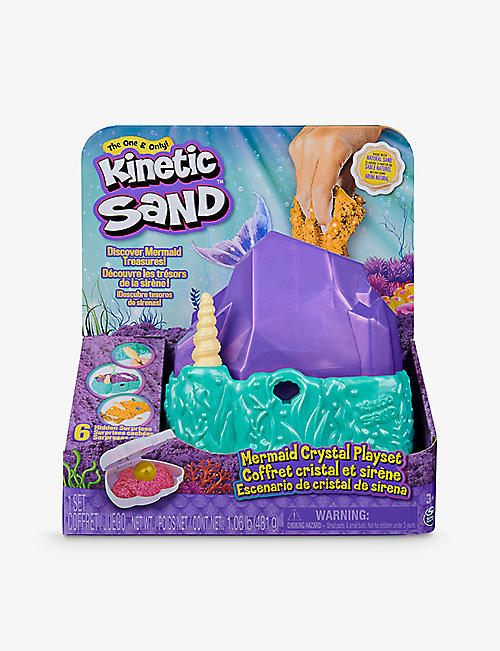 KINETIC SAND: Mermaid crystal playset