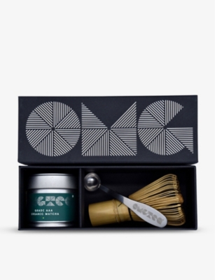 OMGTEA: AAA high-grade matcha green tea and bamboo whisk and spoon gift set
