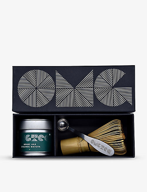 OMGTEA: AAA high-grade matcha green tea and bamboo whisk and spoon gift set
