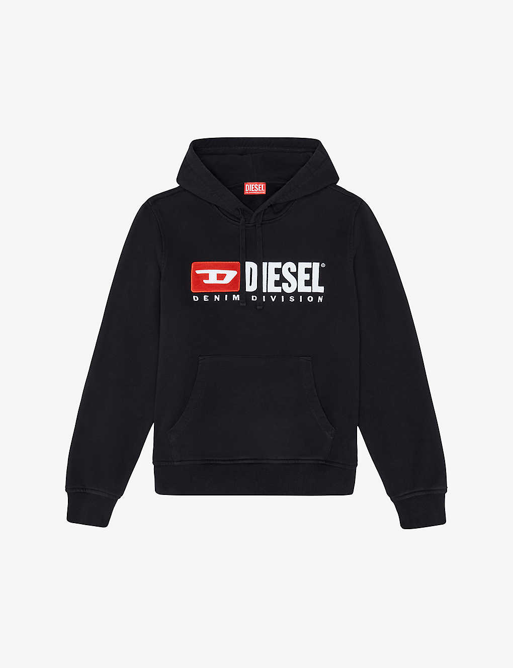 Diesel Mens 9xx S-ginn Brand-print Cotton-jersey Hoody