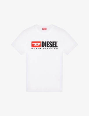 Diesel T-boxt-div T-shirt In White