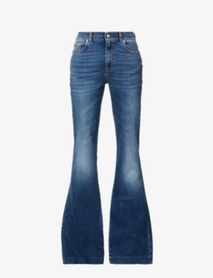 Alexander Mcqueen Denim Jeans In Medium Wash