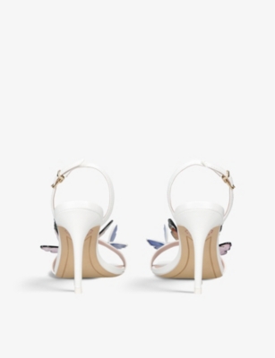 SOPHIA WEBSTER Vanessa butterfly-embellished heeled sandals