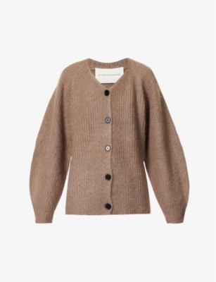 By Malene Birger Brown Cinnum Cardigan In Fallen Rock | ModeSens