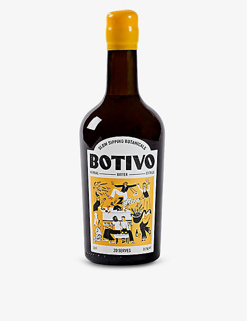 LOW & NO ALCOHOL: Botivo alcohol-free herbal bitter citrus aperitif 500ml