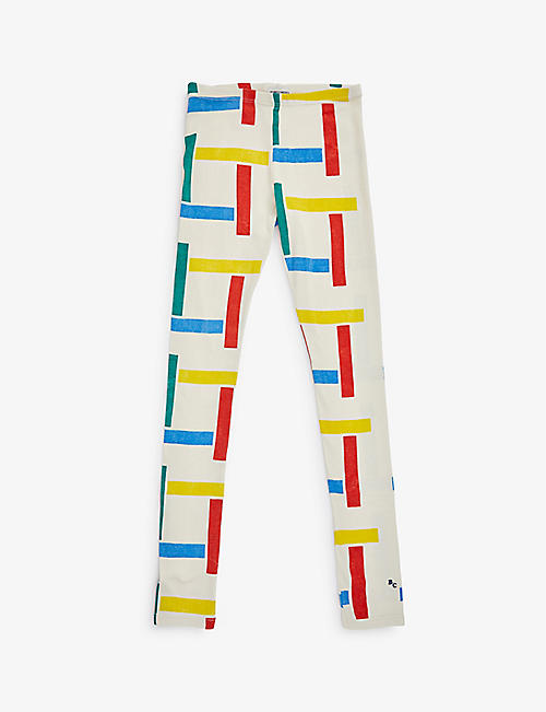 BOBO CHOSES: Beacons graphic-print stretch-organic cotton leggings 4-13 years