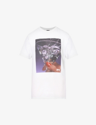 martini tee stussy