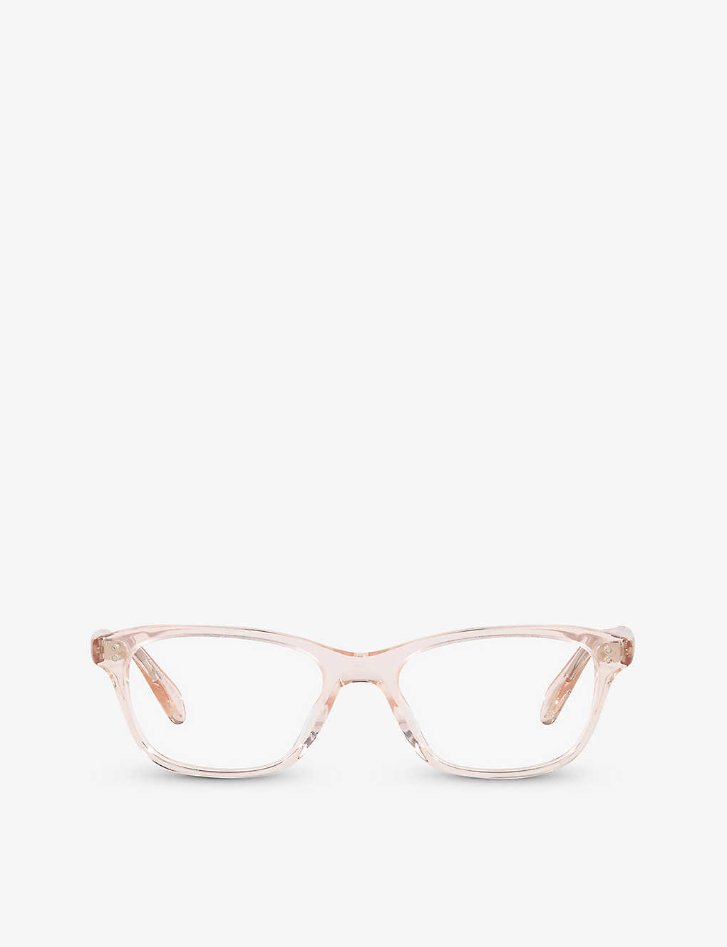 Oliver Peoples Womens Brown Ov5224 Ashton Rectangular-frame Acetate Glasses