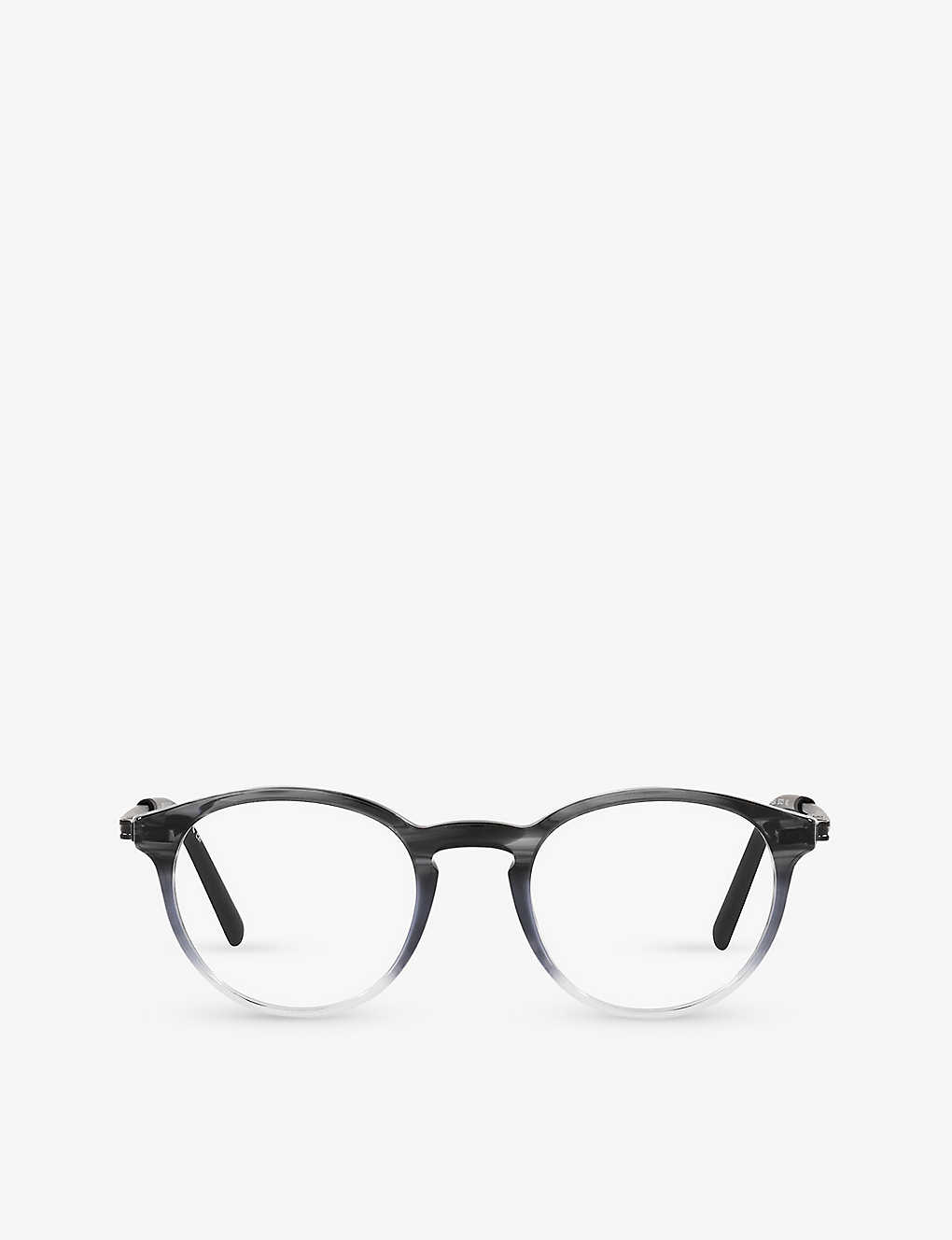 Bvlgari Bv3052 Phantos-frame Acetate Glasses In Grey