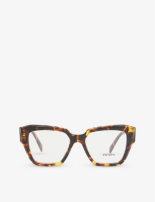 Prada tortoise shell glasses hotsell