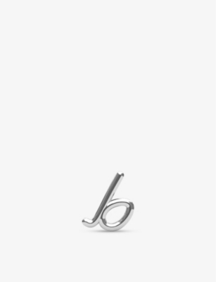 THE ALKEMISTRY Love Letter B Initial 18ct White-Gold Bracelet