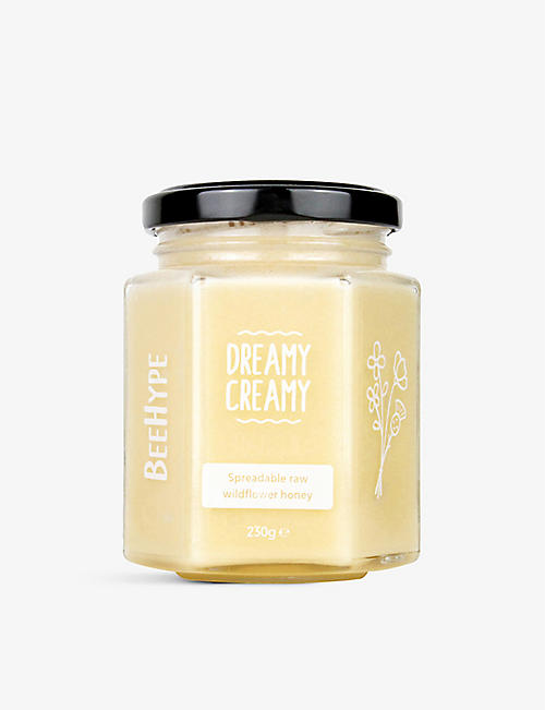 HONEY: BeeHype Dreamy Creamy raw wildflower honey 250g