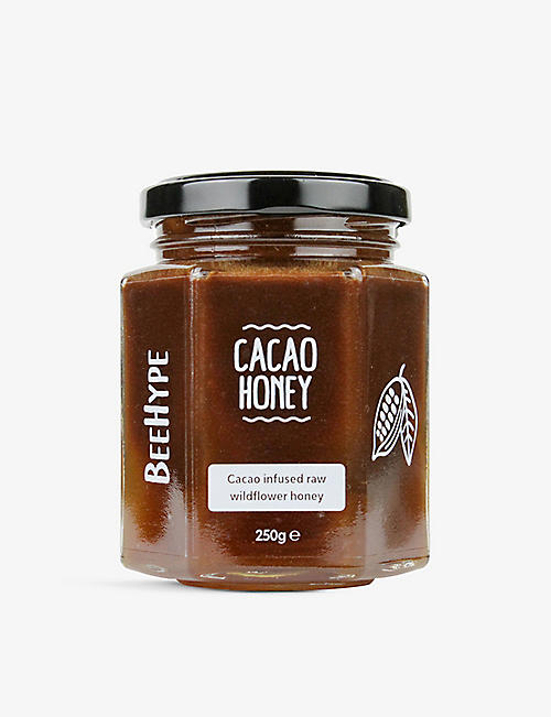 HONEY: BeeHype cacao raw wildflower honey 250g