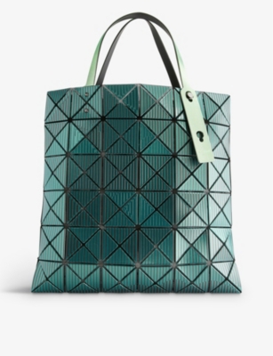 BAO BAO ISSEY MIYAKE - Streak embossed geometric PVC tote bag