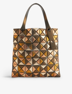 Bao Bao Issey Miyake Womens Bronze Platinum Mix Metallic Geometric