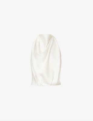 CULT GAIA: Adrienne open-back stretch-woven top