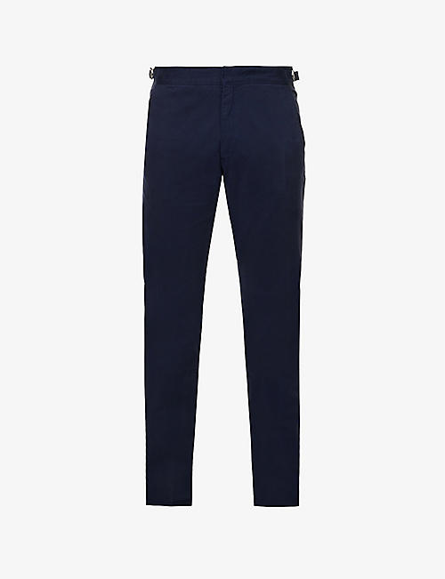 ORLEBAR BROWN: Fallon regular-fit straight-leg stretch-cotton trousers