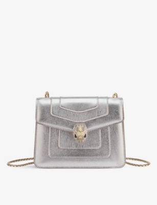 BVLGARI: Serpenti Forever leather cross-body bag