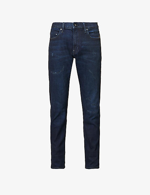 G-STAR: Revend skinny mid-rise stretch-denim jeans