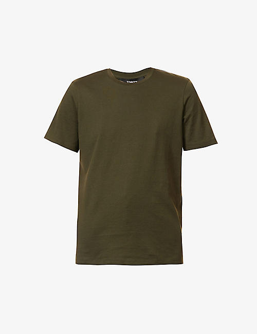 THEORY: Easy regular-fit cotton-jersey T-shirt