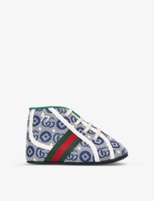 Gucci baby tennis sales shoes