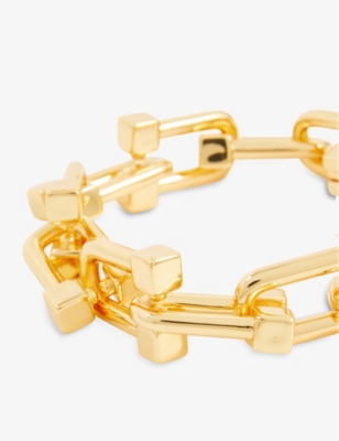 Shop Oma The Label Women's Gold Kosi 18ct Yellow-gold Plated Brass Chain Bracelet