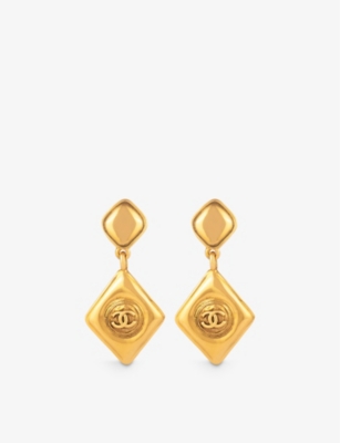Chanel hot sale earrings selfridges