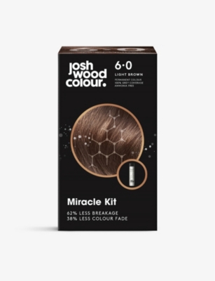 Josh Wood Colour Colour Miracle Kit Permanent Hair Dye In 6.0 Light ...